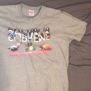 Supreme frog turtle shirt Clearance